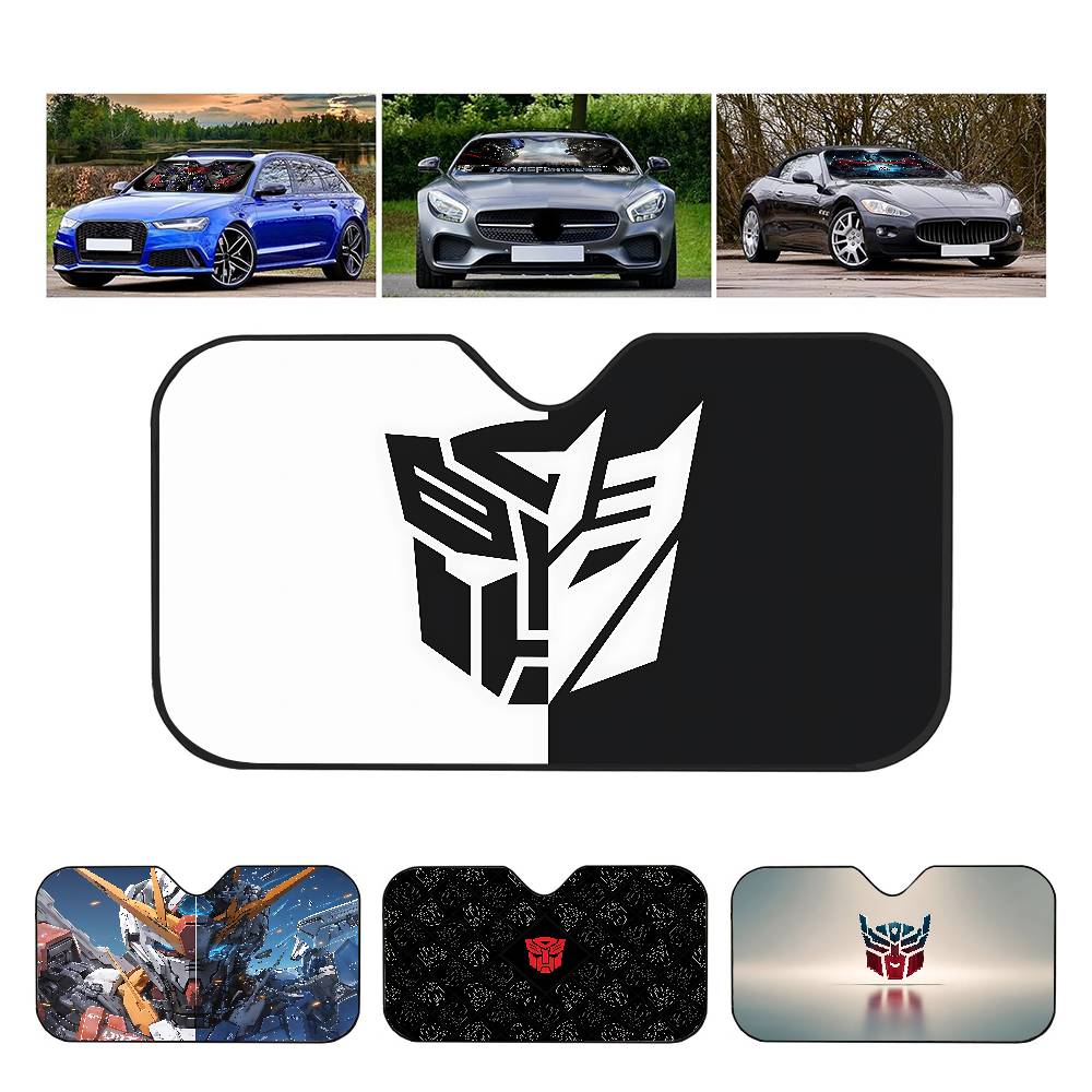 Kids Outdoor Car - Protetor Solar para Carro T-Transformers Anime,