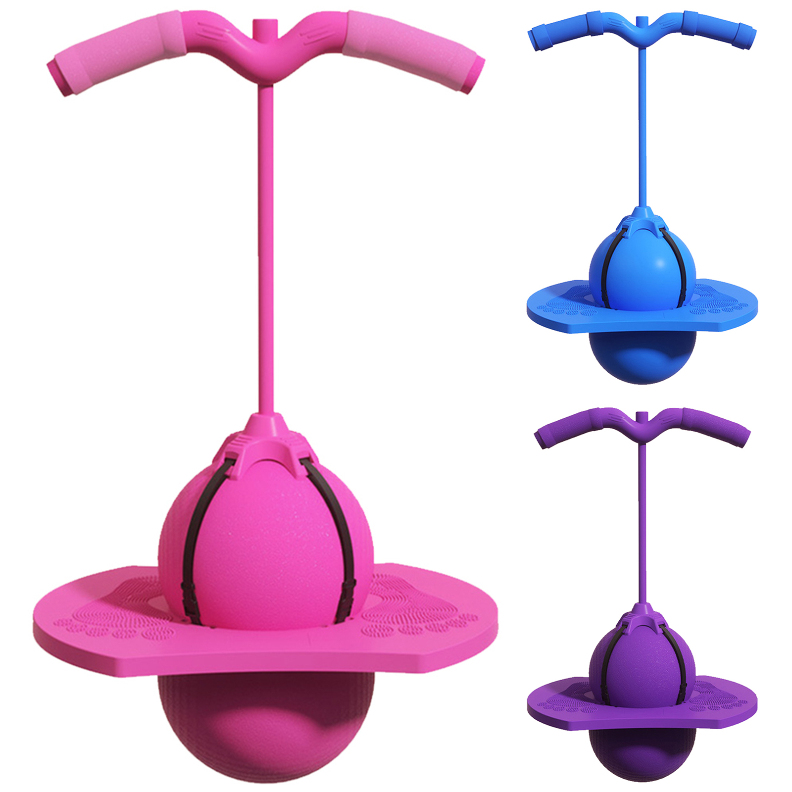 Kids Outdoor Jumping Toys - Bola de Salto com Alça e