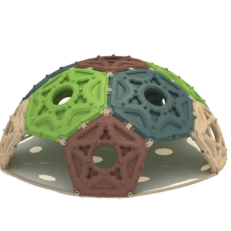 Kids Outdoor Dome Climber - Estruturas de Escalada Modulares Coloridas para