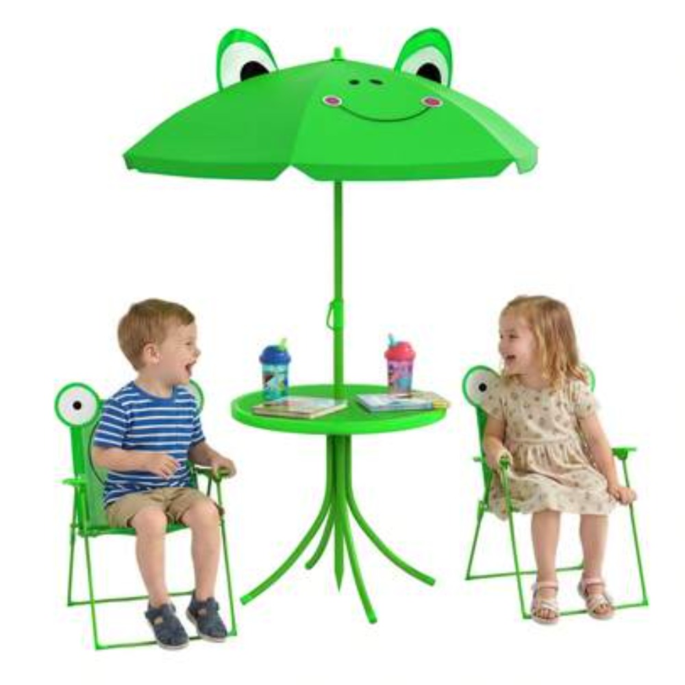 Kids Outdoor Table And Chair Set - Conjunto de Mesa e Cadeiras para