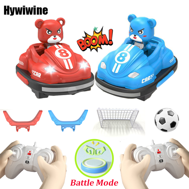 Kids Outdoor Dirt Toys - 2.4g pára-choques batalha rc carro com