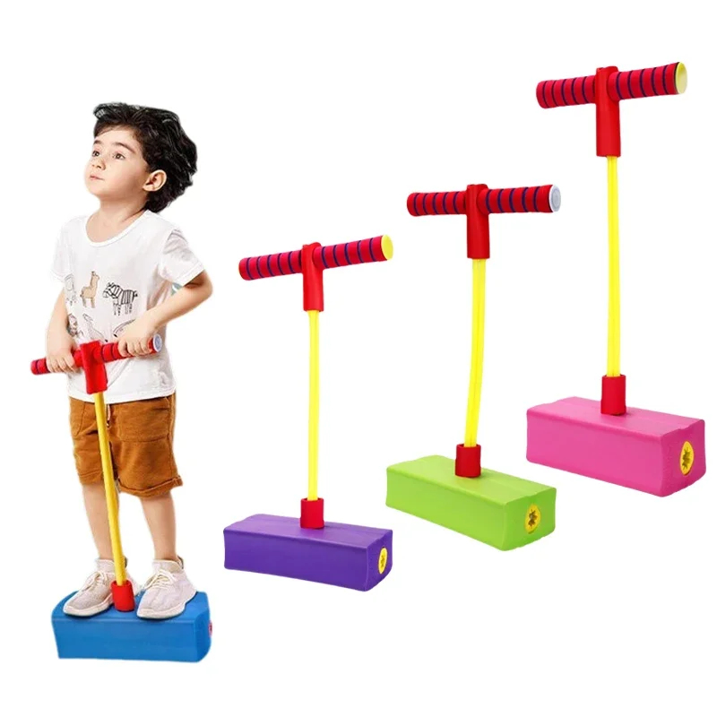 Kids Outdoor Jumping Toys - Brinquedo de Equilíbrio Sapo Saltitante para