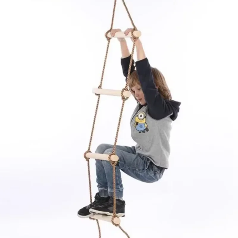Kids Outdoor Swing - Escada de Corda para Crianças em
