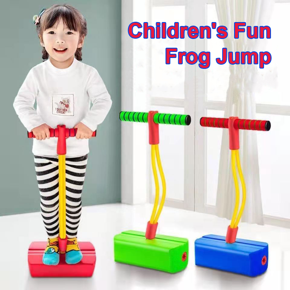 Kids Outdoor Jumping Toys - Children's Growing Bounce Sense Training Stick,