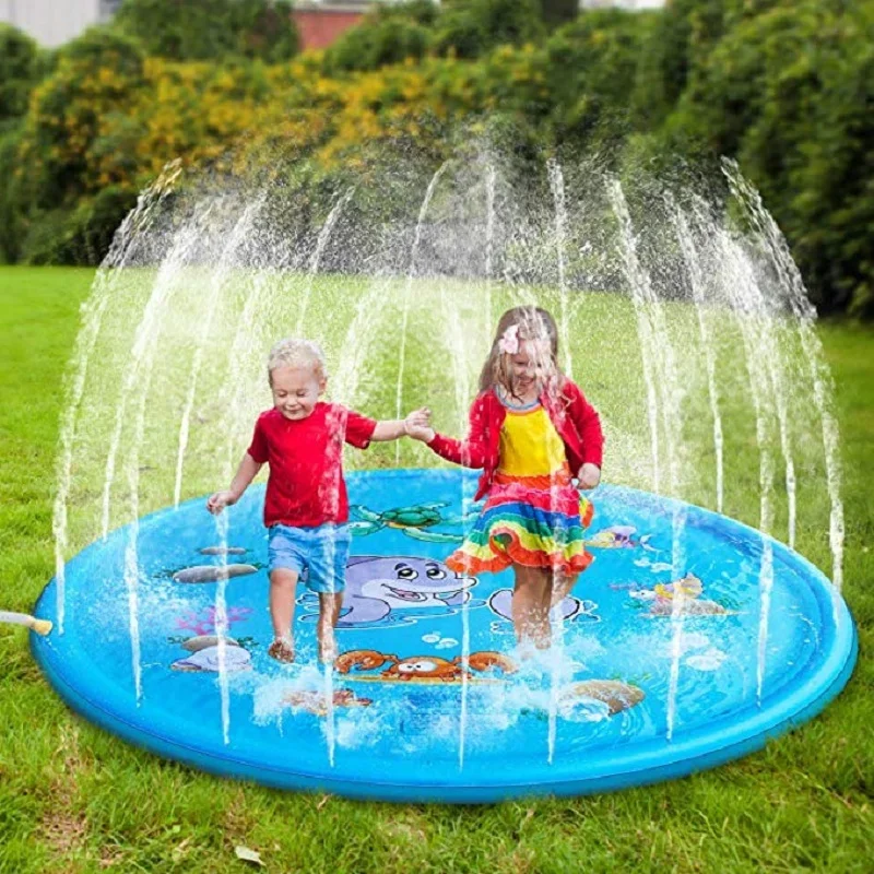 Slip Slide Water Mat - 100/170cm crianças inflável respingo de água