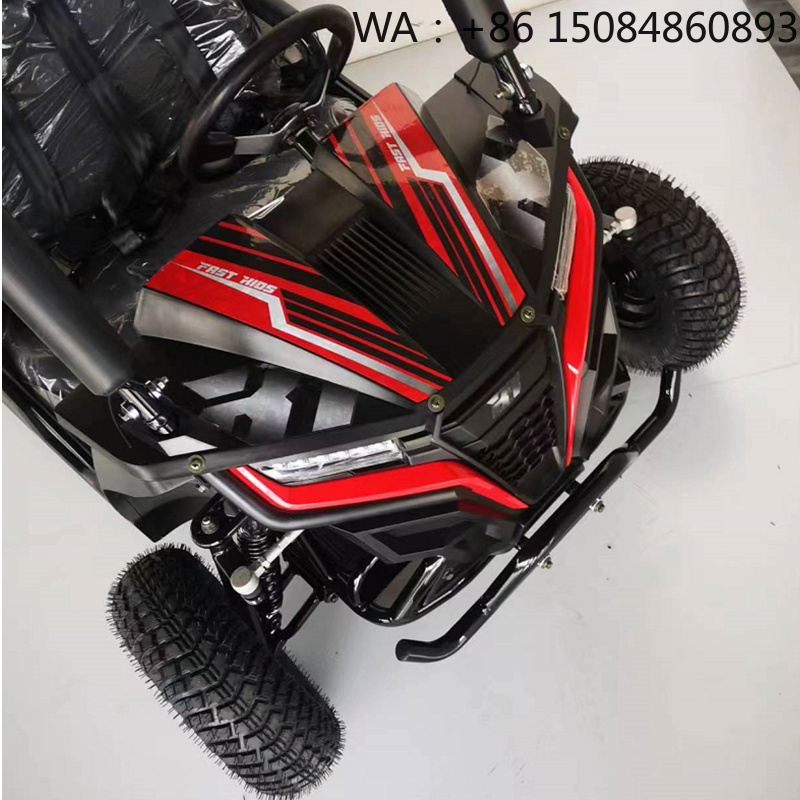 Kids Outdoor Car - Kart de Corrida Infantil com Assento