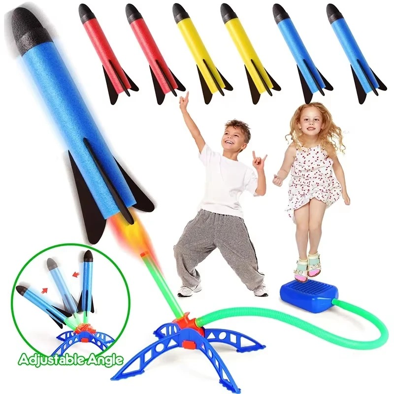 Lançador de Foguete a Ar com B - Kids Outdoor Jumping Toys avaliação e preço