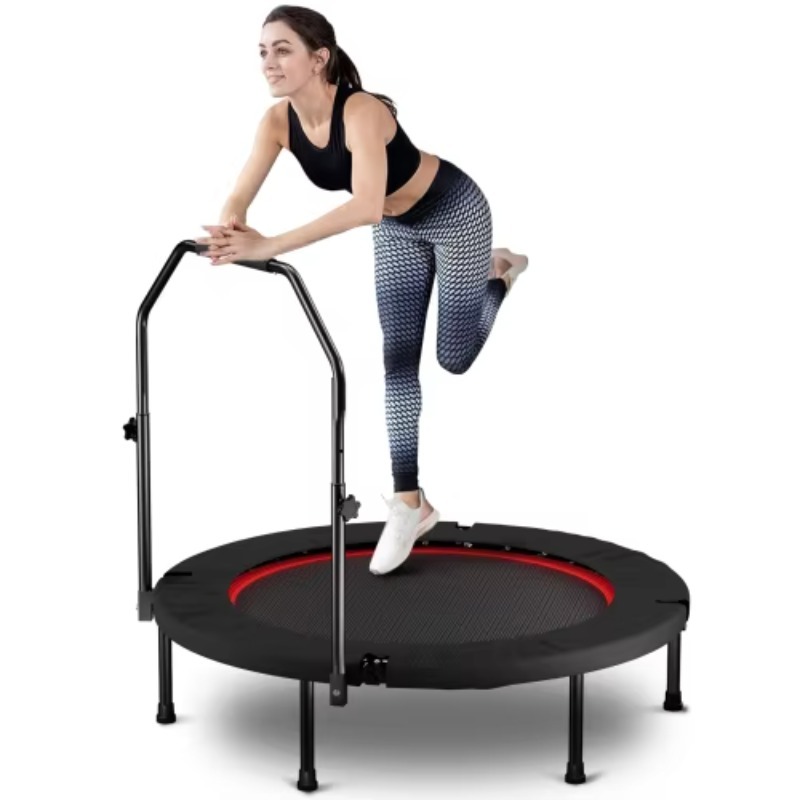 Trampolim dobrável com alça pa - Mini Trampoline Spring avaliação e preço