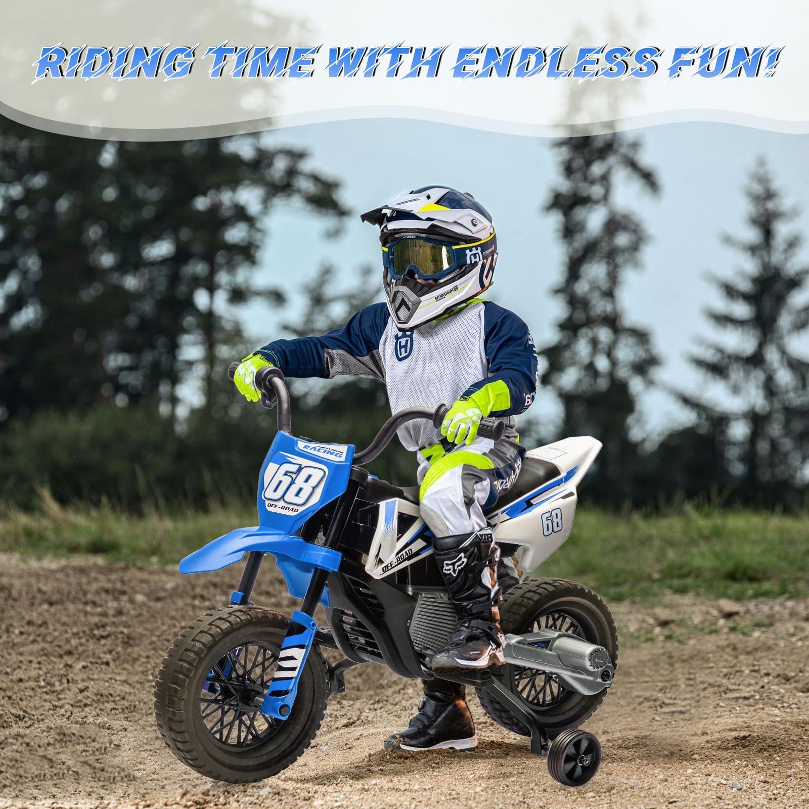 Moto Elétrica Infantil 12V - B - Kids Outdoor Dirt Toys avaliação e preço
