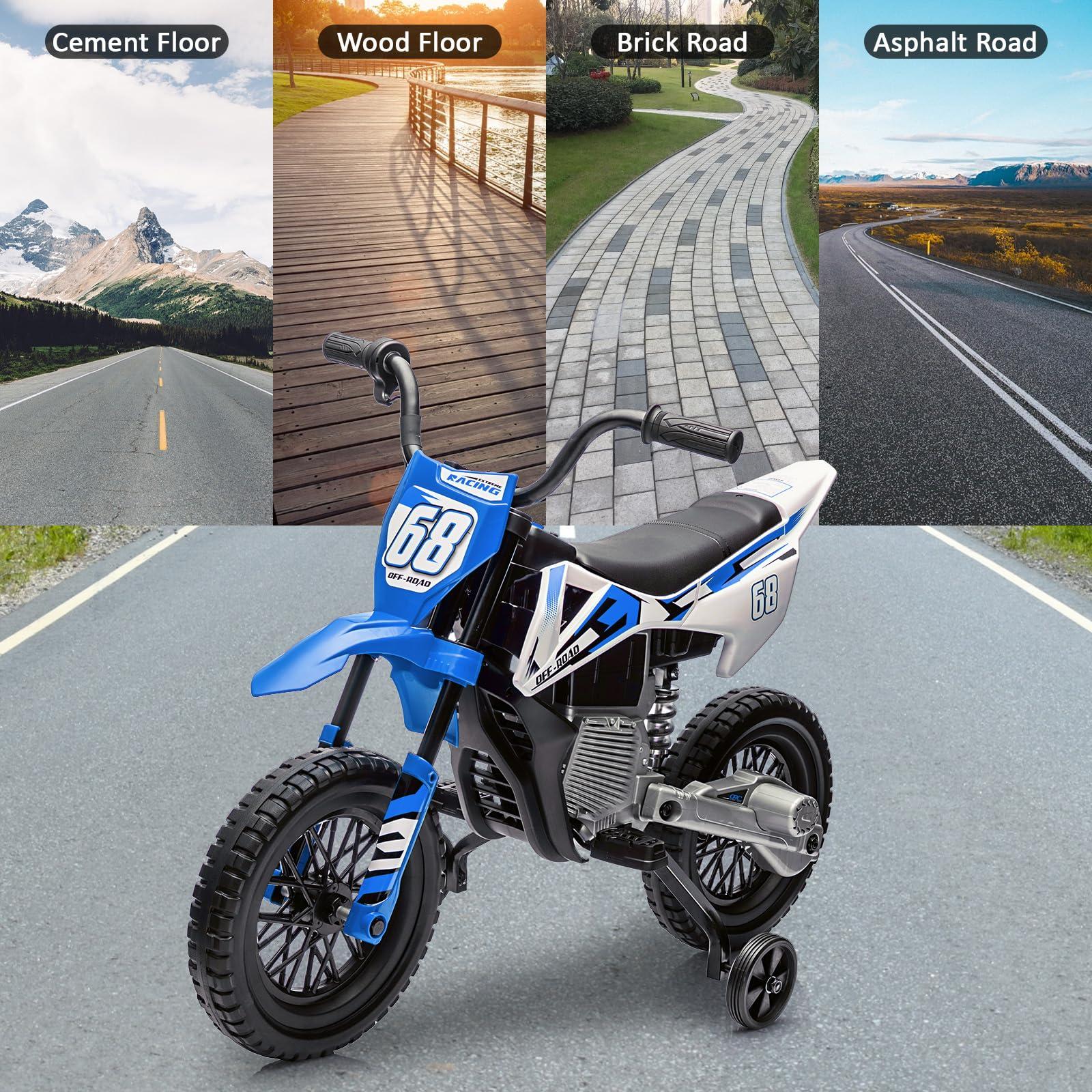 Moto Elétrica Infantil 12V - B - Kids Outdoor Dirt Toys avaliação e preço