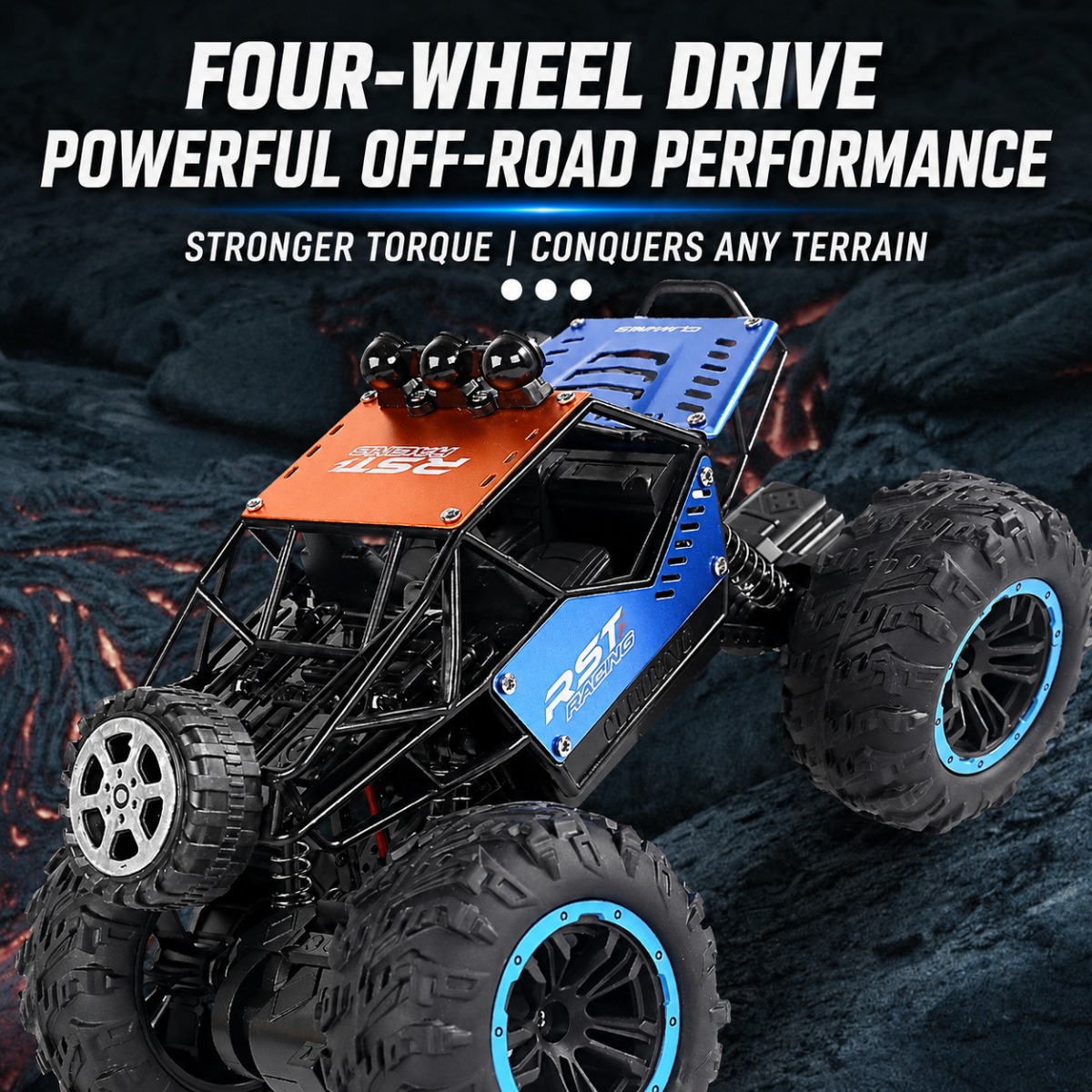 Carro de controle remoto de li - Kids Outdoor Dirt Toys avaliação e preço