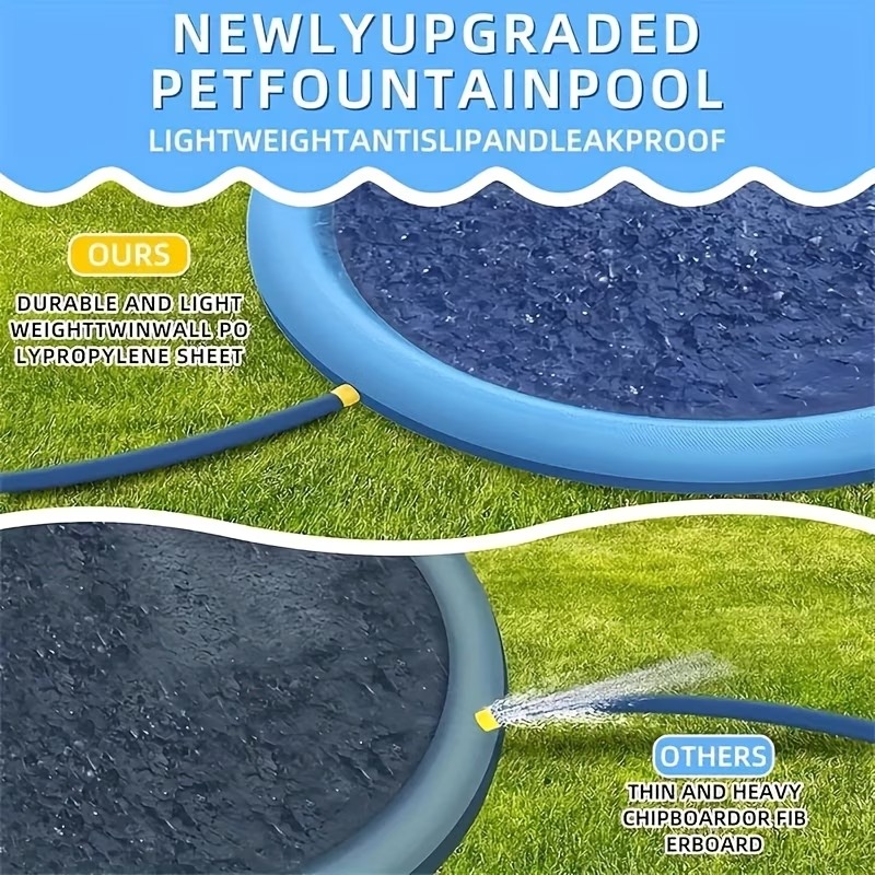 Piscina Inflável Grande para C - Slip Slide Water Mat avaliação e preço