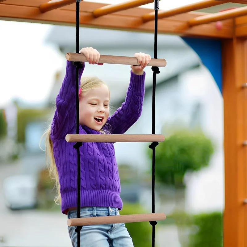 Crianças escalada corda escada - Kids Outdoor Swing avaliação e preço