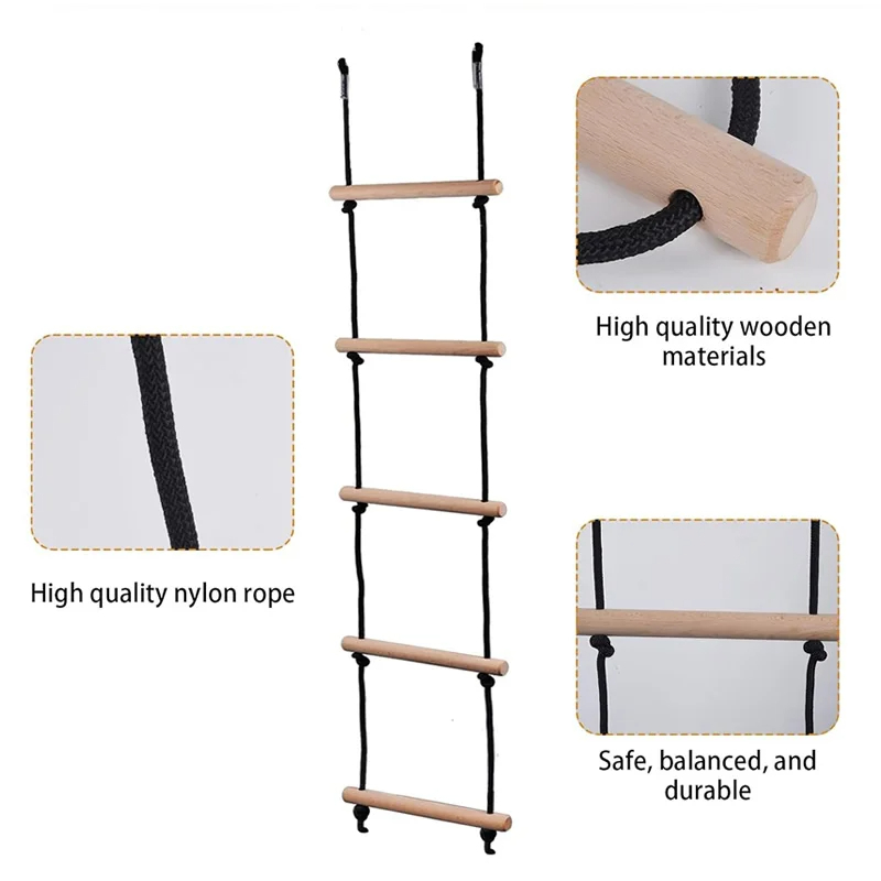 Crianças escalada corda escada - Kids Outdoor Swing avaliação e preço