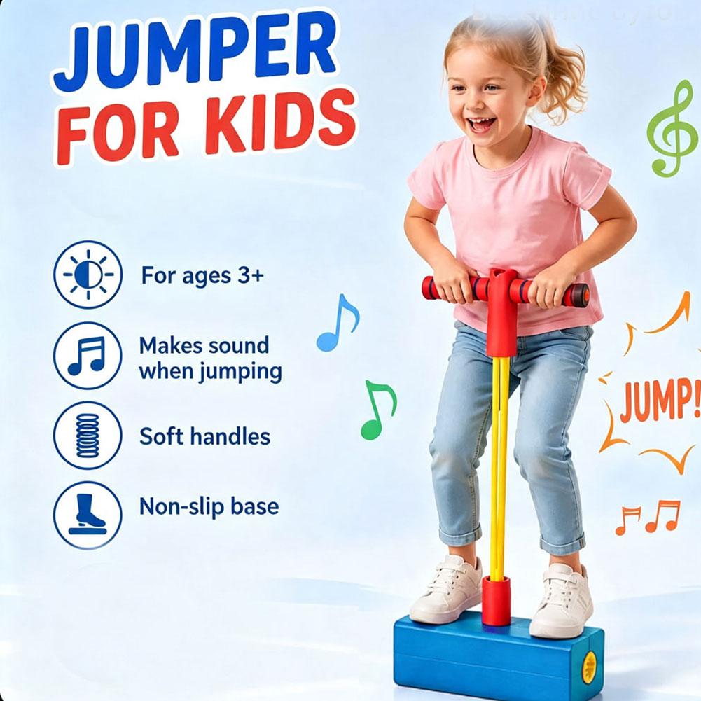 Pogo Stick de Espuma para Cria - Kids Outdoor Jumping Toys avaliação e preço