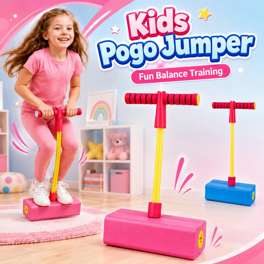 Pogo Stick de Espuma para Cria - Kids Outdoor Jumping Toys avaliação e preço