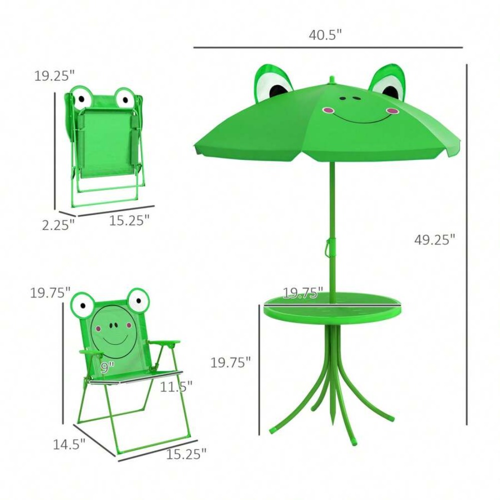 Conjunto de Mesa e Cadeiras pa - Kids Outdoor Table And Chair Set avaliação e preço