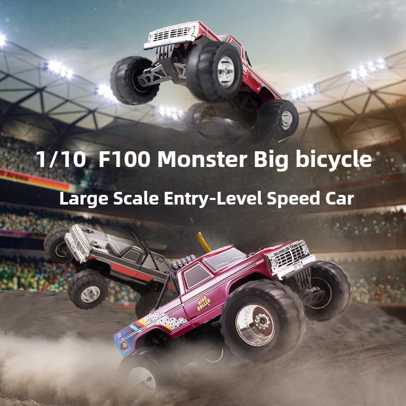1/10 rc caminhão monstro de al - Kids Outdoor Dirt Toys avaliação e preço