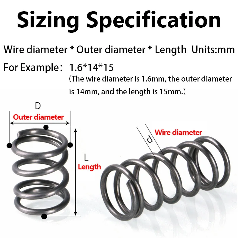 10 Pçs/lote 0.2mm/0.3mm Mola d - Mini Trampoline Spring avaliação e preço