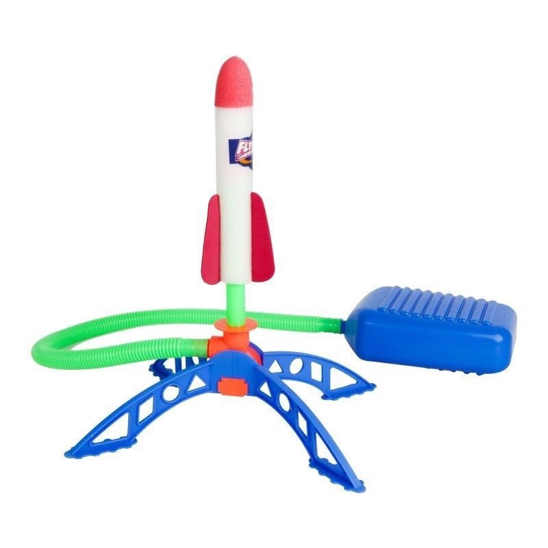 Criança ar foguete pé bomba la - Kids Outdoor Jumping Toys avaliação e preço