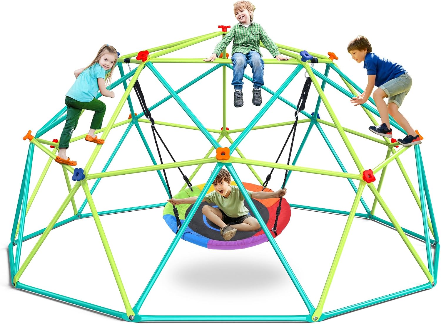 Conjunto de Balanço em Forma d - Kids Outdoor Swing avaliação e preço