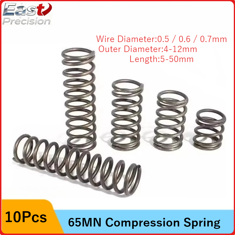 10 Pçs/lote 0.5mm/0.6mm/0.7mm  - Mini Trampoline Spring avaliação e preço