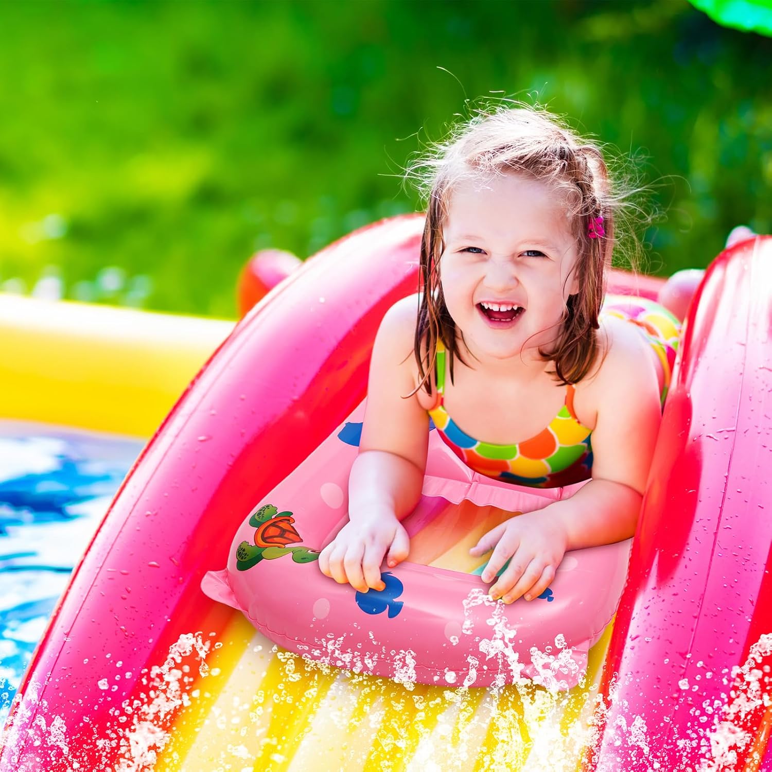 Boia Inflável Flutuante para P - Slip Slide Water Mat avaliação e preço