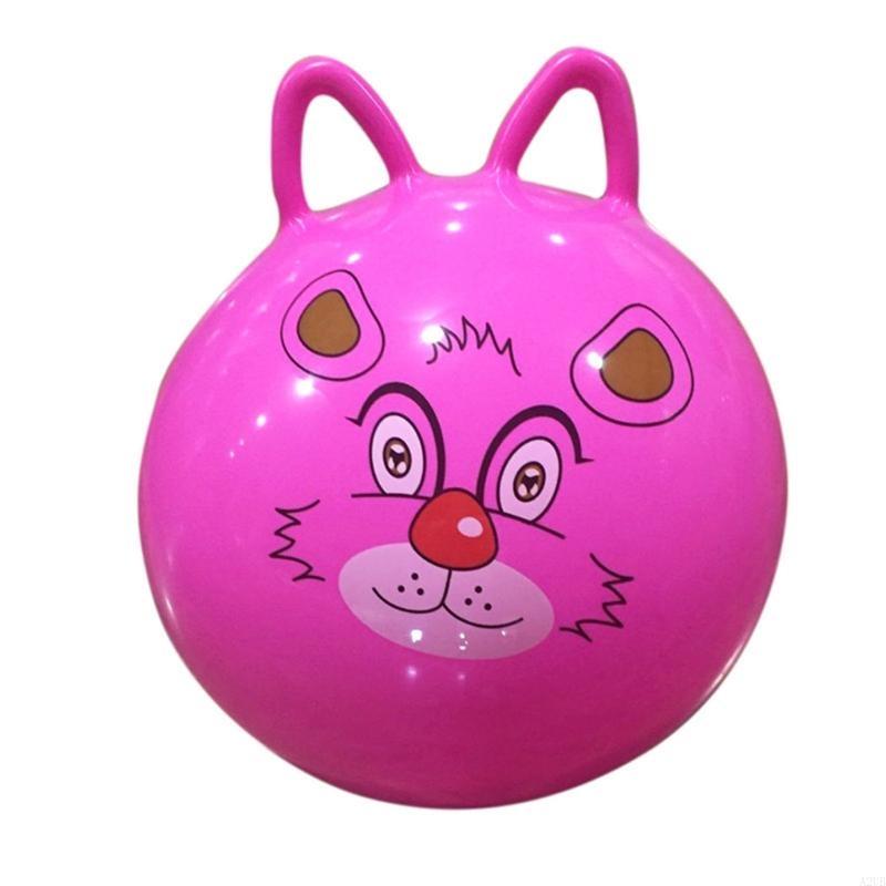 Bola salto inflável com orelha - Kids Outdoor Jumping Toys avaliação e preço