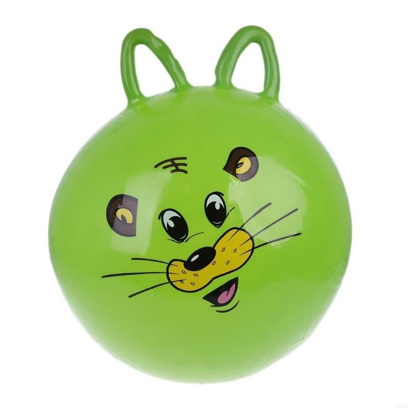 Bola salto inflável com orelha - Kids Outdoor Jumping Toys avaliação e preço