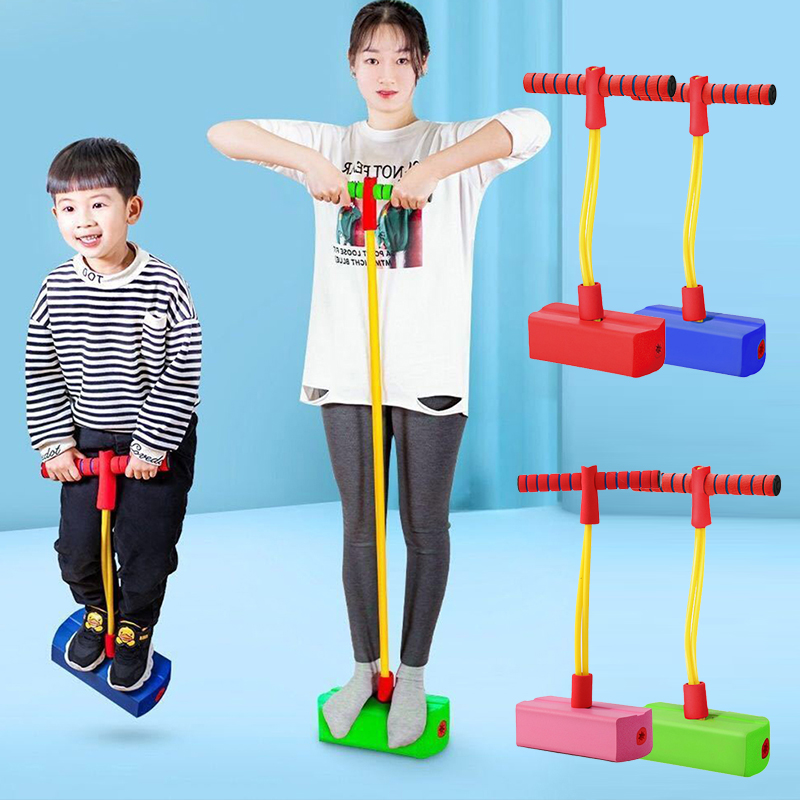 Espuma pogo stick jogos de esp - Kids Outdoor Jumping Toys avaliação e preço