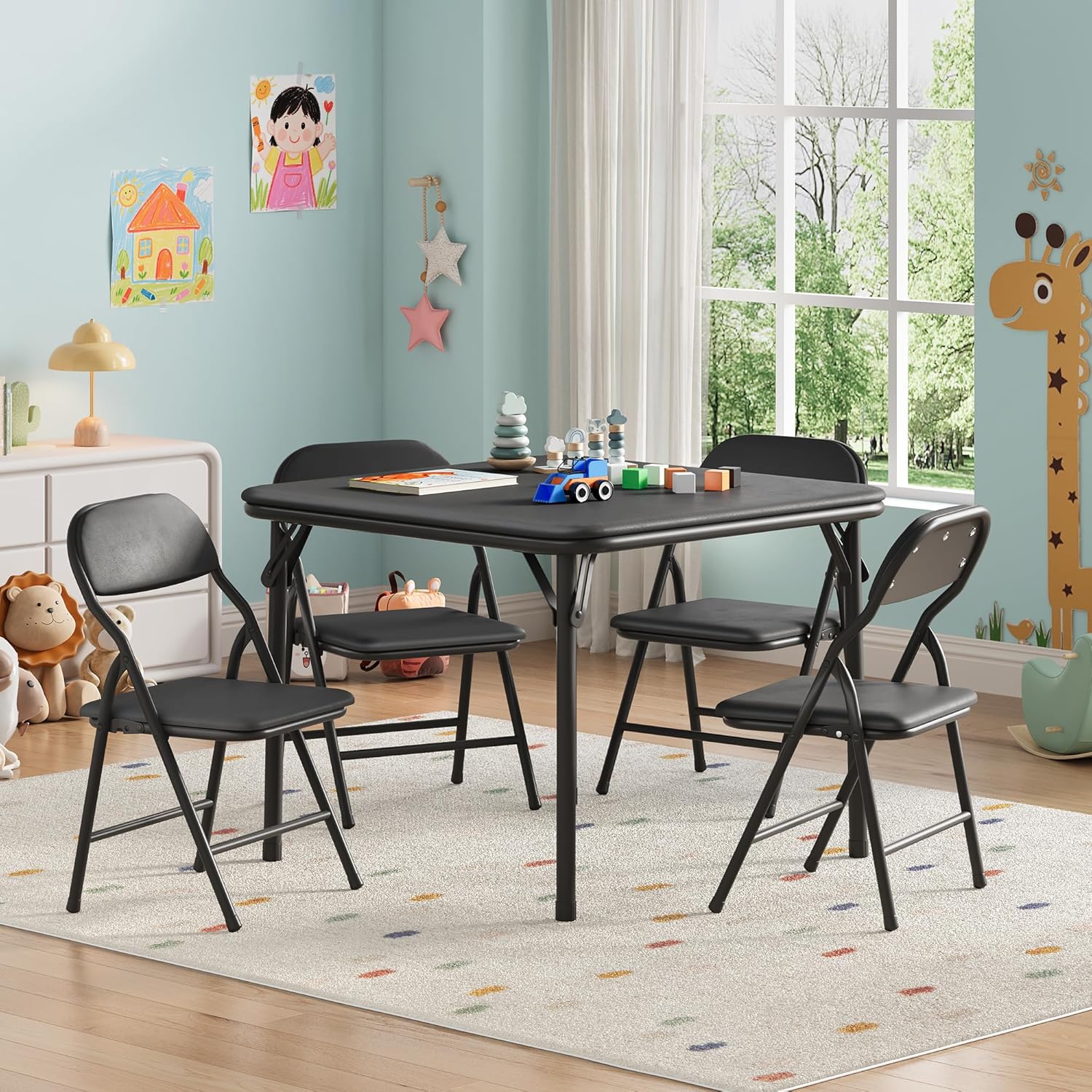 Conjunto de mesa e cadeiras do - Kids Outdoor Table And Chair Set avaliação e preço