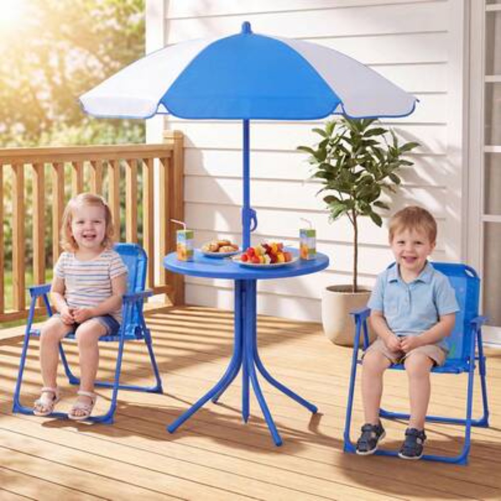 Conjunto de Mesa de Piquenique - Kids Outdoor Table And Chair Set avaliação e preço